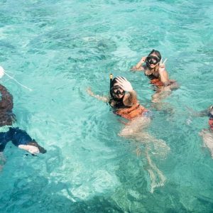 Punta Cana: Katamaran-Tour mit Open Bar und Riff-Schnorcheln
