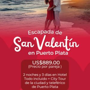 Escapade de la Saint-Valentin à Puerto Plata