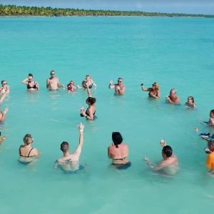 Depuis La Romana : l'île de Saona pour les passagers de la croisière Aida