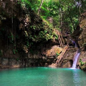 Excursion aux chutes d'eau, crique d'ambre, baie de Taino et transport