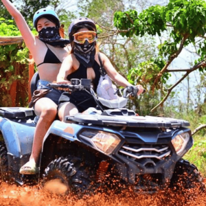 Bayahibe La Romana : excursion en buggy + rivier avec transport