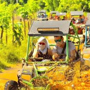 Punta Cana: Tour in buggy con spiaggia e cenote