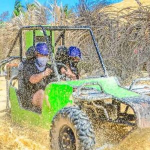 Excursion en buggy demi-journée et cenote de plage :Punta Cana